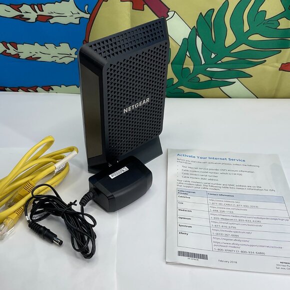 Netgear CM700 High Speed Cable Modem DOCSIS 3.0 Up To 1.4Gbps Xfinity Spectrum & - Picture 11 of 11